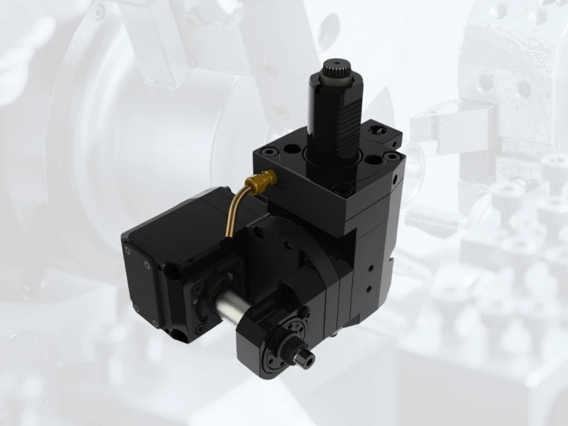 Portaherramientas DIN 5480 Axial Radial 90° para fresado de engranajes