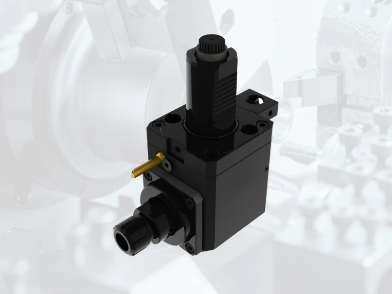 Portaherramientas DIN 5480 Radial 90° para Roscado