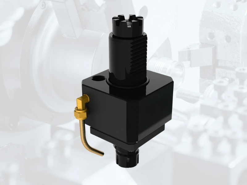 Portaherramientas VDI MT Baruffaldi Axial 0° para Roscado