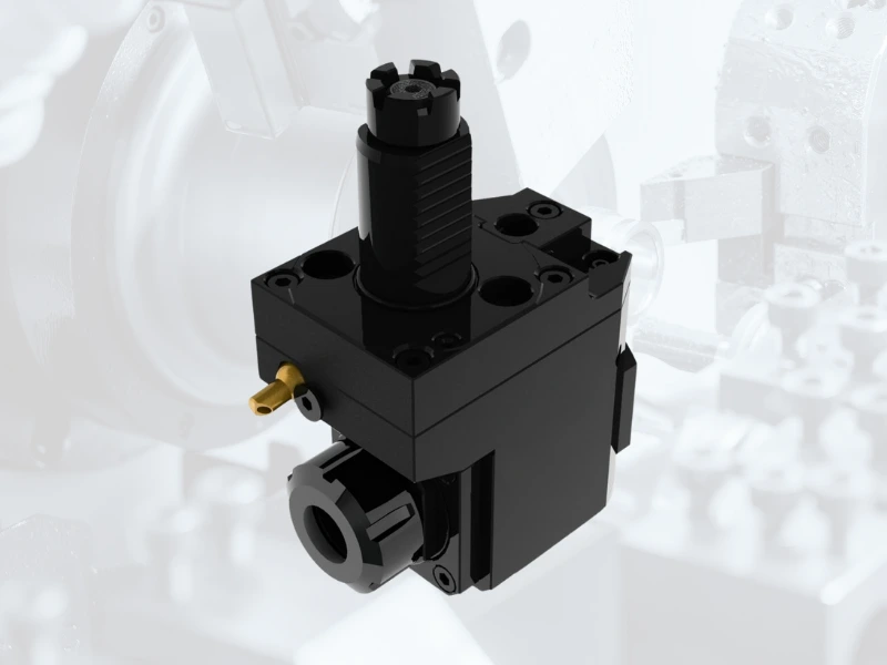Portaherramientas VDI MT Baruffaldi Radial 90° Retractil