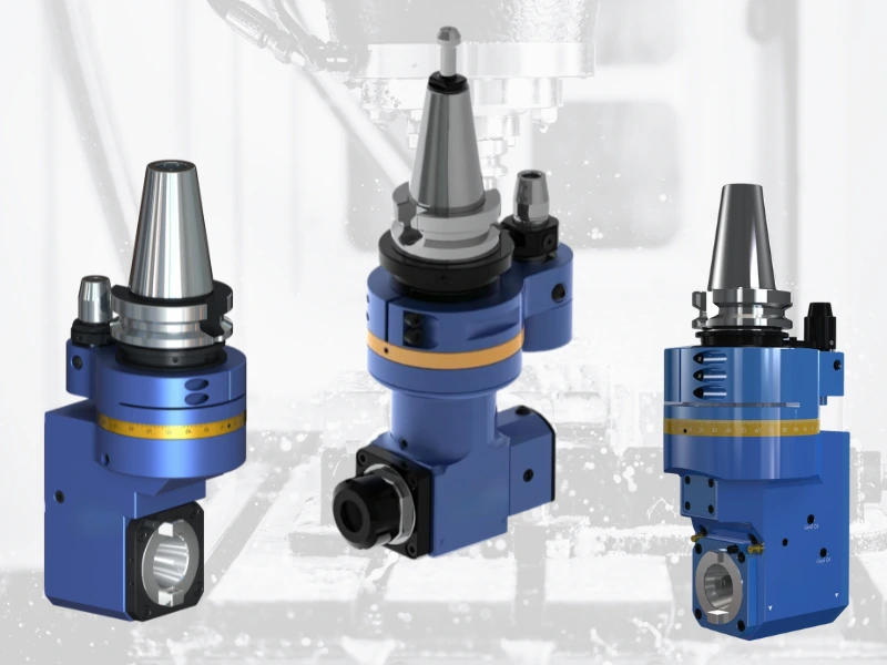 Cabezales Angulares de Aluminio