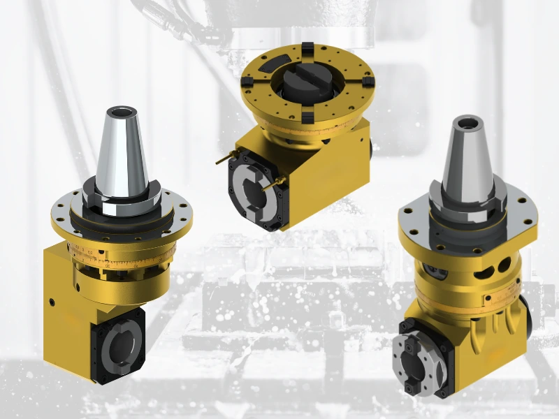 Cabezales Angulares de Montaje en Brida _ Multibloque