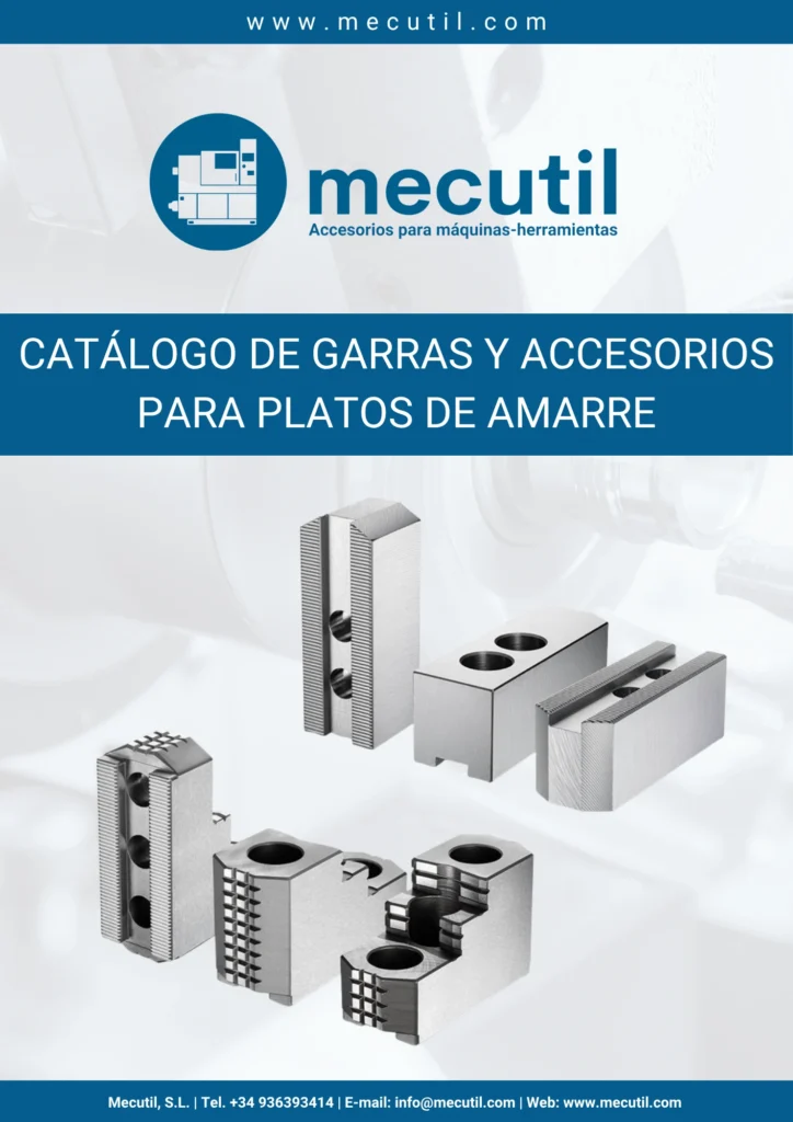 GARRAS Y MORDAZAS TORNO CNC